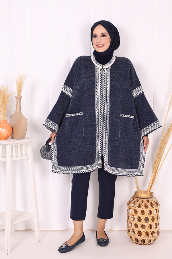 12608 Triko Panço Lacivert - 1