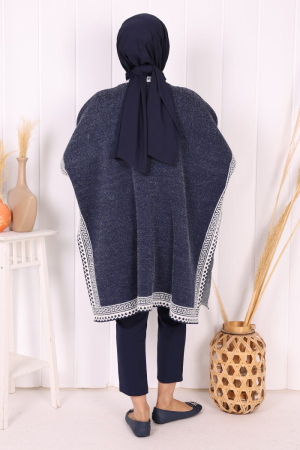 12608 Triko Panço Lacivert - 4