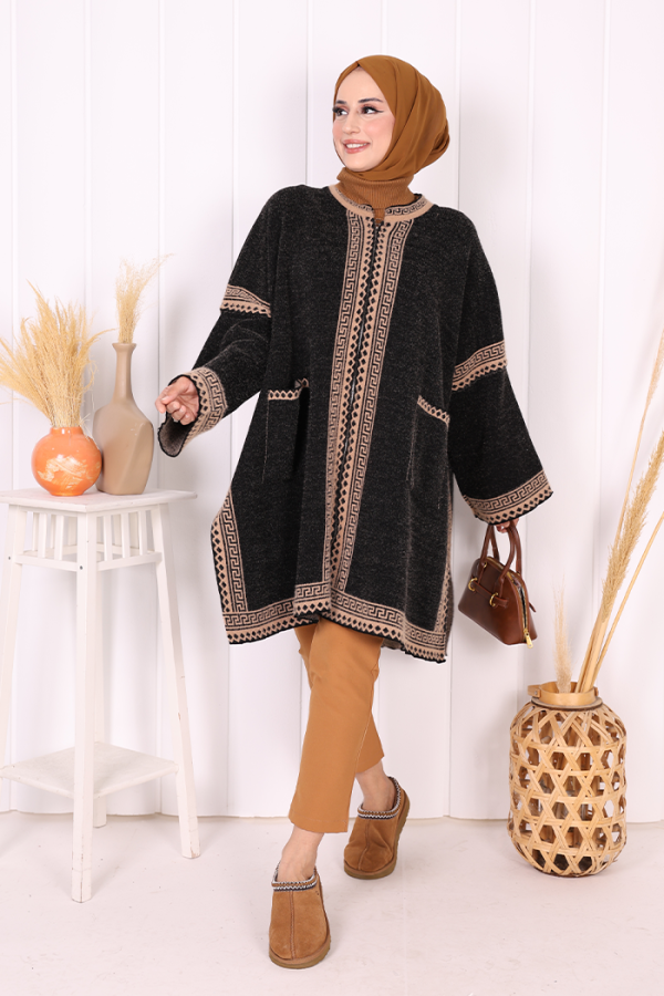 12608 Triko Panço Siyah - 2