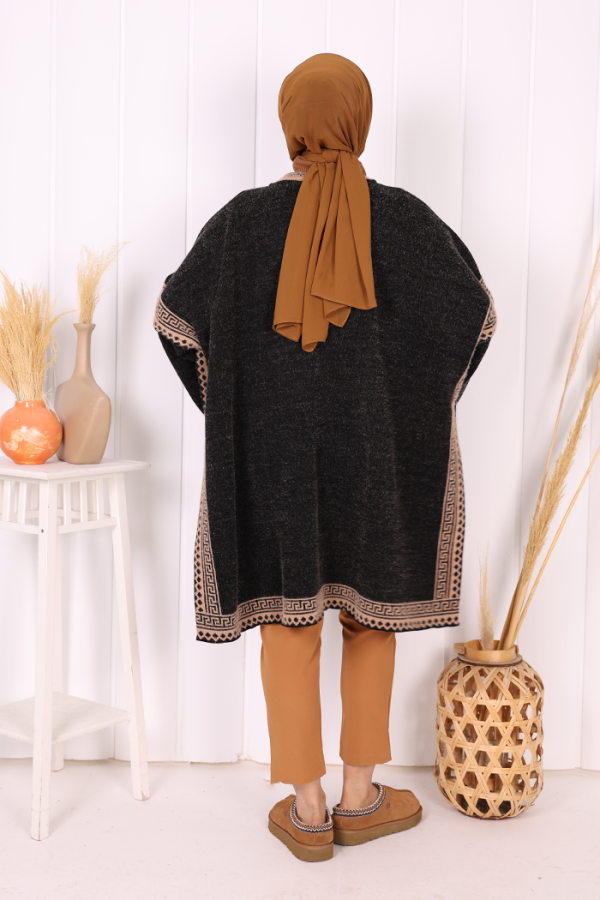 12608 Triko Panço Siyah - 5