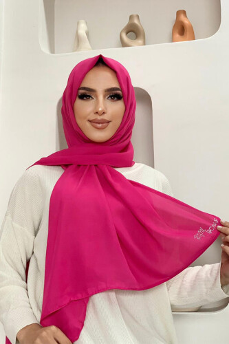 2025 كوين شال فوشيا - Bym Fashion (1)