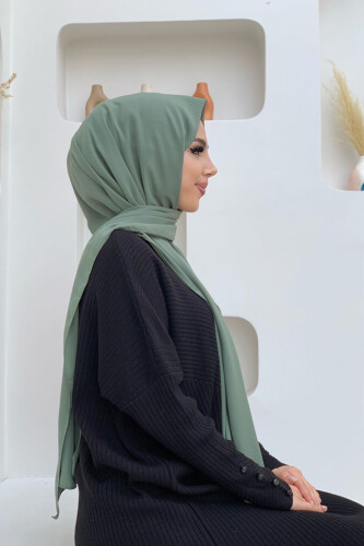 2050 Medine İpeği Şal Mint - Bym Fashion (1)