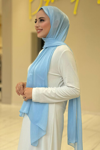 Valentino Şal 2066 Bebe Mavisi - Bym Fashion (1)