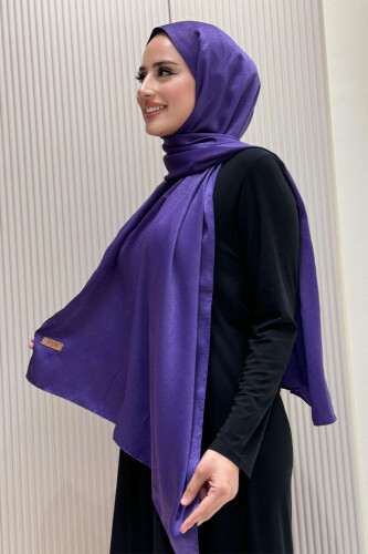 2070 Pamuk Bambu Şal Mor - Bym Fashion (1)