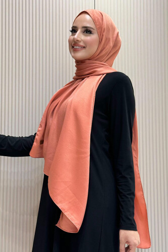 2070 Pamuk Bambu Şal Nar Çiçeği - Bym Fashion (1)