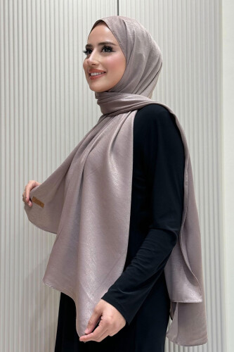2070 Pamuk Bambu Şal Vizon - Bym Fashion (1)