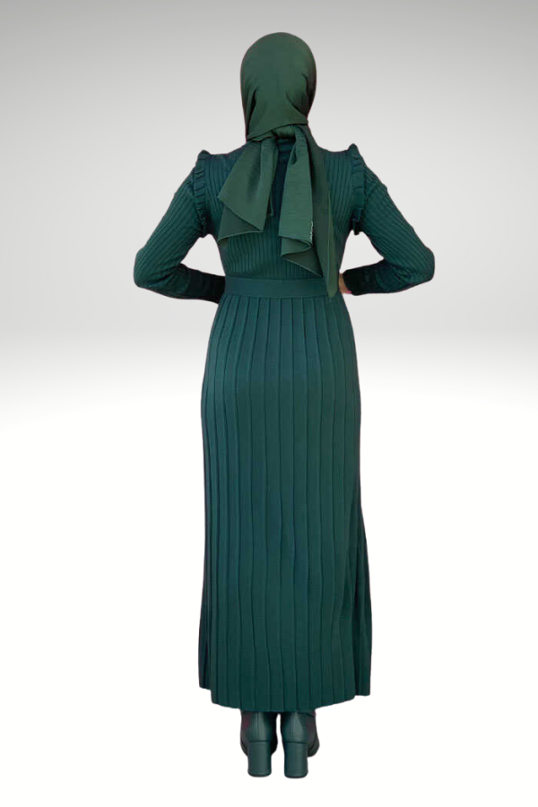 22204 فستان تريكو زمرد - 14