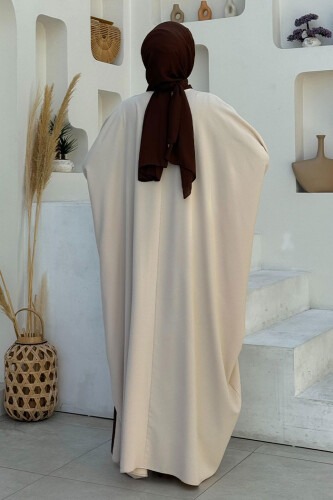 Şeritli Yandan Yırtmaç Detay Uzun Tunik 2742 Taş - Bym Fashion (1)
