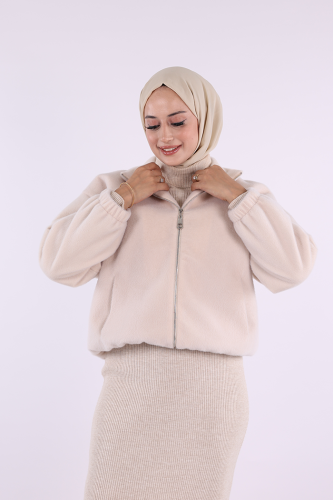 Kısa Angora Mont 70028 Taş - 5