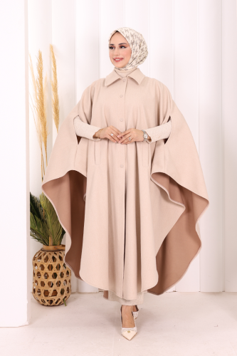 70068 Kaşe Panço Taş - Bym Fashion