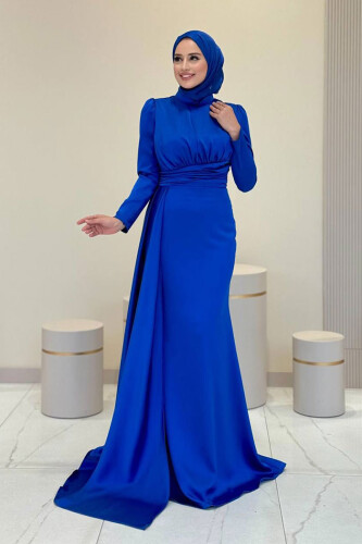 7036 Abiye Saks - Bym Fashion