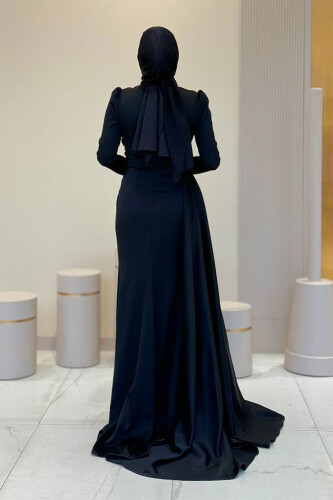 7036 Abiye Siyah - Bym Fashion (1)