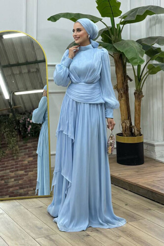 Valentino Abiye 7037 Bebe Mavisi - 7