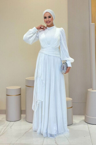 Valentino Abiye 7037 Ekru - Bym Fashion