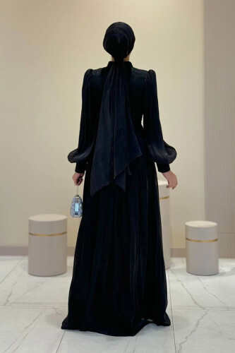 Valentino Abiye 7037 Siyah - Bym Fashion (1)