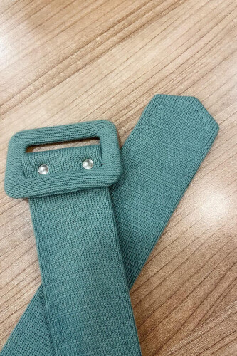 9006 Knitwear Belt Mint - Bym Fashion