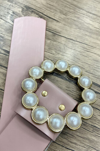 9010 مسحوق حزام اللؤلؤ السميك - Bym Fashion