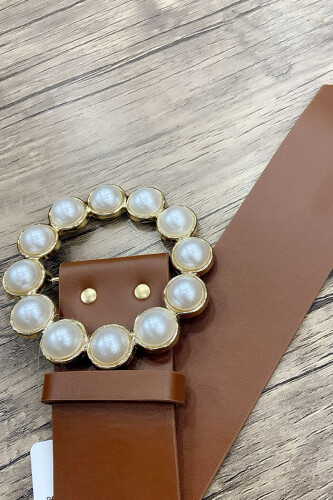 9010 لوحة حزام اللؤلؤ السميك - Bym Fashion