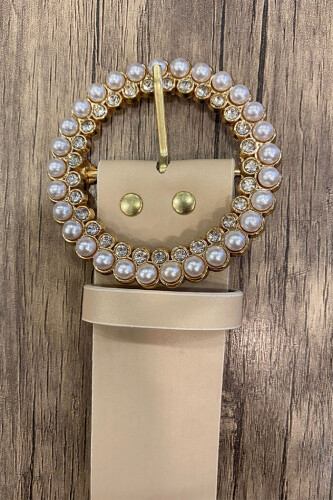 9029 حجر القوس المثلث باللؤلؤ - Bym Fashion