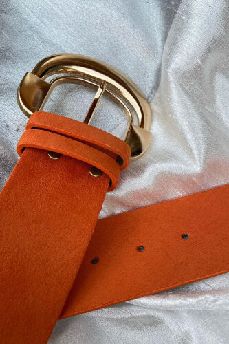 9034 Belt Orange - Bym Fashion (1)