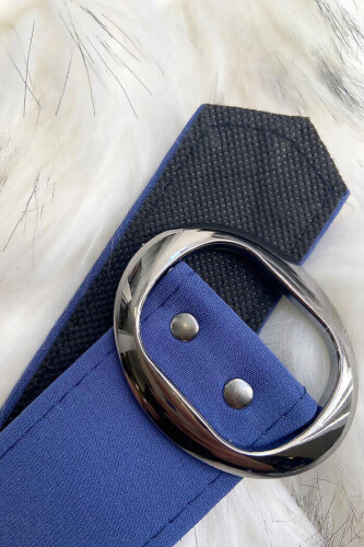 9038 Belt Indigo - Bym Fashion