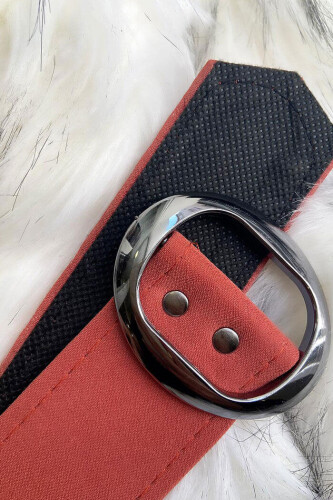 9038 Belt Salmon - Bym Fashion