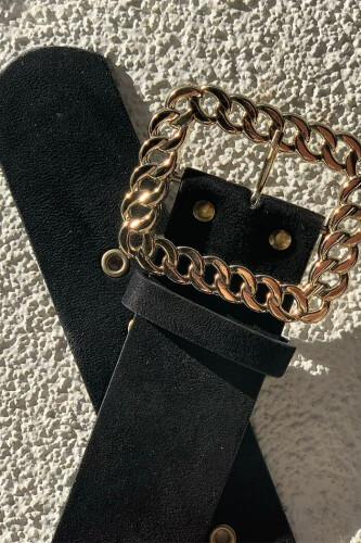 9042 Belt Black - Bym Fashion