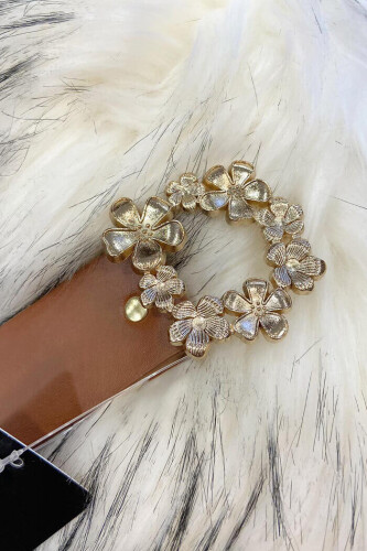 9045 زهرة مشبك حزام طابا - Bym Fashion