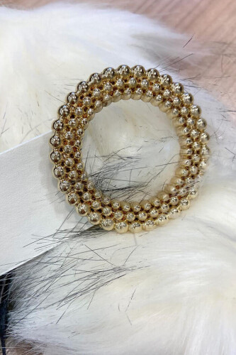 9046 Belt Ecru - Bym Fashion