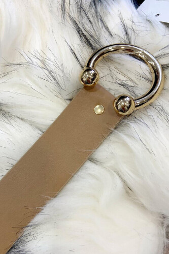 9047 Belt Mink - Bym Fashion
