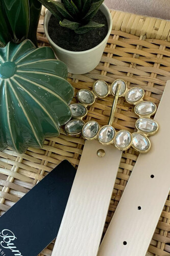 9056 Belt Stone - Bym Fashion