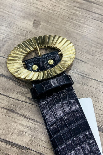 9058 Belt Black - Bym Fashion