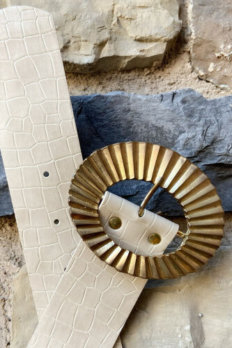 9058 Belt Stone - Bym Fashion