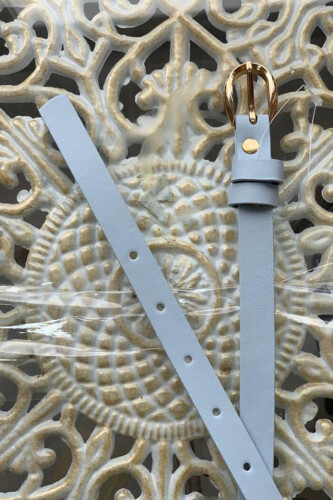 9103 Belt Blue - Bym Fashion