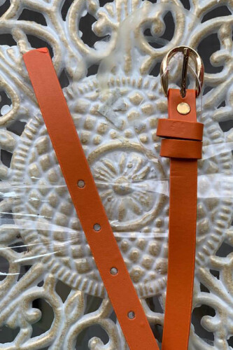 9103 Belt Orange - Bym Fashion