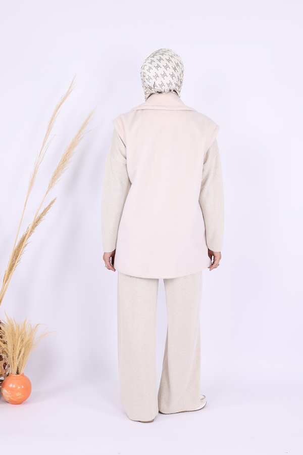 Angora Yelek 70031 Taş - 3