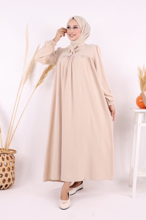 Bebekli Anne Elbisesi 3896 Taş - 5