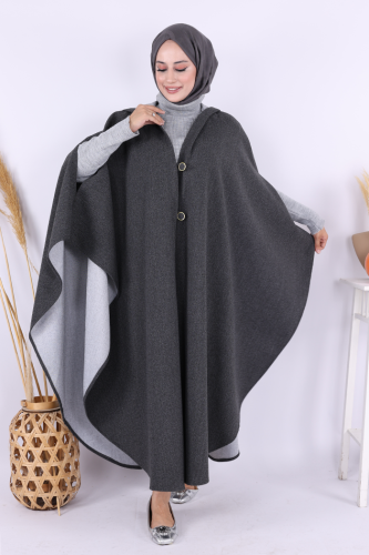 Kaşe Panço 70037 Antrasit - Bym Fashion