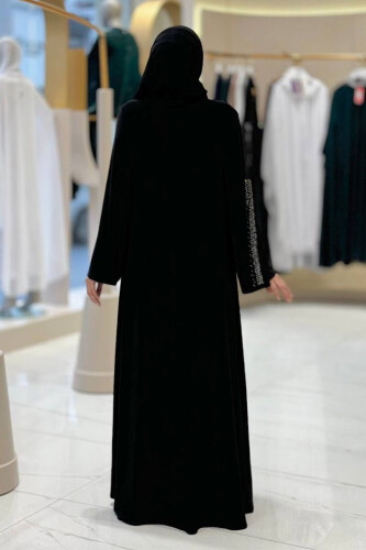 Pelerin, Elbise ve Şal Üçlü Takım 3932 Siyah - Bym Fashion (1)