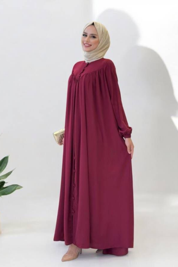 Robalı Britli Ferace 6022 Bordo - 3